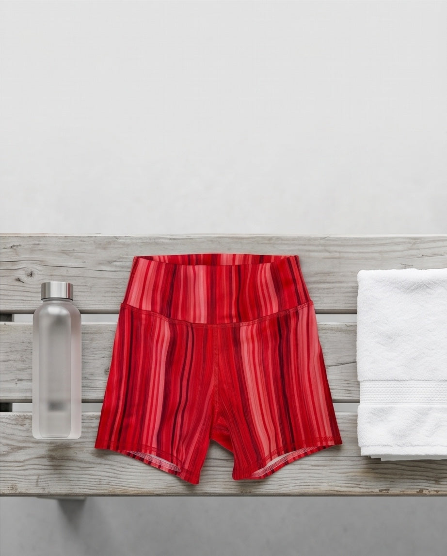 Summer Crimson Flow Short